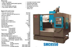 Vertical Honing Drill Machine /CNC Machine Center SMC8550