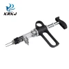 Veterinary Double Barreled Continuous Syringe Automatic Revolver Injector Syringe (KD101)