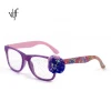 VIFF Girls Sunglasses Frame Custom Model Bling Sunglasses Kids Eyewear Hot Sale Lovely HPK15057 Unique High End Design Purple