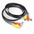 Import Vnew hot sell Professional 3 RCA female to 3 RCA female stereo Audio Video Cable from China