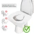 Import VOBAGA flushable travel packs disposable toilet seat cover from China