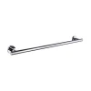 Wall Mounted Durable Solid Brass Chrome Finished Toilet Paper Holder without Cover
