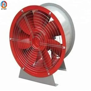 Walls/Hotels/ Tunnels Heat Resistant Axial Flow Fans