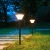 Import warm white color New Design Outdoor Waterproof 3W Gate Fence Decorate Solar Powered LED Light from China