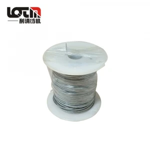 warp knitting spare part knitting needle wire rope for knitting machine