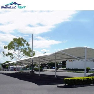 Waterproof Building Pvdf Roof Cover Tensile Membrane Structure Tent For Swimming / Sport / Stadium