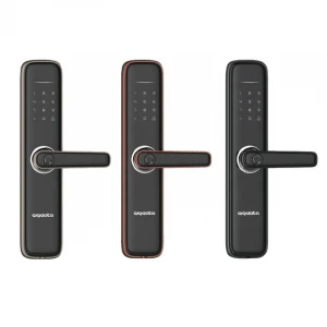 Waterproof Hotel Smart TT lock App WiFi Remote Control Key-less Fingerprint Smart Handle Electric Door Lock