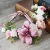 Import Wedding Favors Gifts Girl Rose White Bridal Head Wreath Accessories Bohemian Hairband Floral Hair Flowers Crown from China