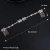 Import Wedding Headpiece Crystal Starburst Hair Comb Bridal Accessories Women Headwear Jewelry Leaf Side Comb from China