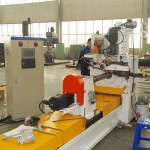 wedge wire slot mesh Johnson screen automatic welding machine