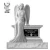 Import White Marble Western Style Angel Sculpture Monument & Tombstone from China