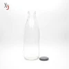 Wholesale 1 liter glass milk bottle 200ml 250ml 500ml glass bottle for milk,yogurt