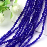 Wholesale 4mm faceted crystal glass bicone beads