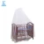 Import Wholesale Baby Furniture High Quality Wooden Baby Cradle Bed With Mosquito Net from China