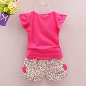 Wholesale best selling summer kids clothes baby clothing design set from china supplier