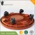 Import Wholesale cheap plastic moving saucer round easy to move plant flower pot tray with wheels from China
