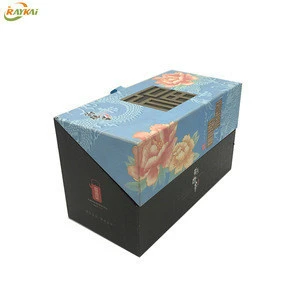 Wholesale cheap tea gift box luxury paper tea packaging box custom logo printing tea box