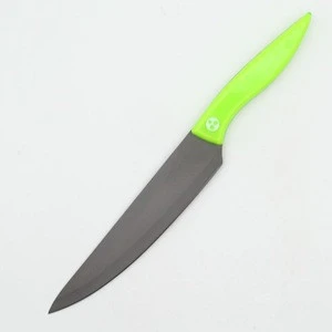 Wholesale color coating food cutting 8 inch kitchen knife