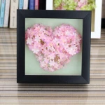 Wholesale Custom Size Modern 3D Shadow Box with the Depth of 3cm White black wooden Picture Frames