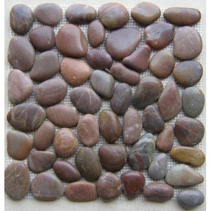 Wholesale decorative walls garden floor paving color river pebbles stone