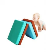 Wholesale Eco Friendly Fitness Training Accessories Custom Logo Yoga Brick Eva Yoga Block