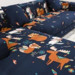 Wholesale Elastic Slipcover Stretch Cute Animal Printed Sofa Covers for Corner Fancy Sofa Cover L Shape