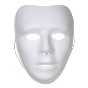 Wholesale Factory Blank White Mask, Masquerade Masks for Adults, Christmas Halloween Party Mask