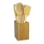 Import Wholesale flat large long handle kitchen tool utensils scraper slotted spatula serving pot bamboo spoon set for cooking from China