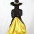 Import Wholesale Halloween Costumes Noble Gold Witch COSPLAY Girl Dress Party Witch Costume from China