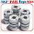 Import Wholesale high quality aluminum flange encoder shaft flexible coupling L-19*27 from China