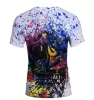 Wholesale High Quality 100% Polyester Blank O-Neck Sublimation Tshirt Customize Print LOGO T-Shirt Custom T Shirt Printing