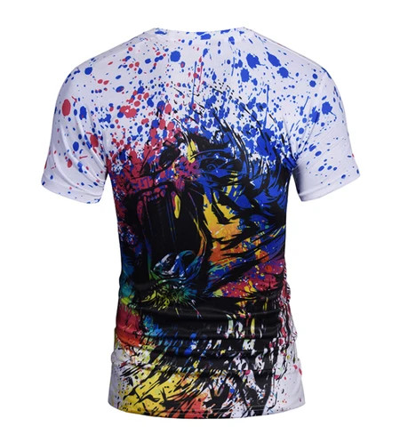 Wholesale High Quality 100% Polyester Blank O-Neck Sublimation Tshirt Customize Print LOGO T-Shirt Custom T Shirt Printing