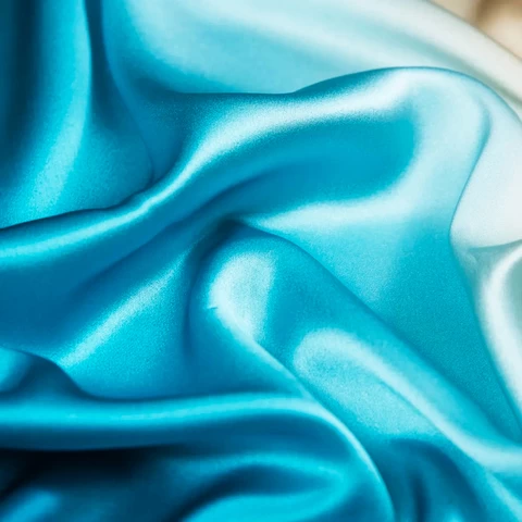 wholesale Hot 25MM luxury 100% pure silk satin woven fabric stiff silk fabric raw silk fabric yard