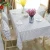 Import wholesale linen Blended cover table linen tablecloth printed floral wedding party tablecloths from China
