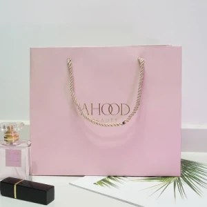 Wholesale Low MOQ Custom Size Paper Shipping Bag for Clothing