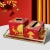 Import Wholesale Metal glass tissue box custom multi - functional toilet paper napkins red metal glass box from China