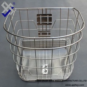 wholesale new style cheap metal bicycle basket
