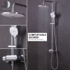wholesale OEM/ODM Custom High Quality Brass Rainfall Shower Set Bathroom