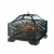 Import Wholesale Outdoor Garden Metal Charcoal Grill Bbq Grills Mesh Fireplace Outdoor Wood Burning Square Giant Fire Pit from China