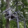 Wholesale Outdoor Telescopic Camo Metal Tree Seat Climbing Steps Deer Hunting Blind Stand Ladder Tree Stand For Hunting