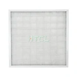 Wholesale Polyester Fiber Air Filter Washable Primary Efficiency Metallic Mesh Plate Panel Filter For Hvac Ventilation System