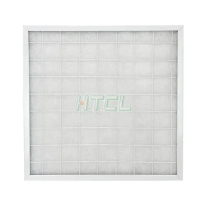 Wholesale Polyester Fiber Air Filter Washable Primary Efficiency Metallic Mesh Plate Panel Filter For Hvac Ventilation System