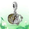 Wholesale Princess Collection Beauty and the Beast pendant 925 sterling silver DiY bracelet