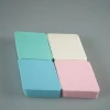 Wholesale Private Label Pink Blue Facial Cosmetic Foundation Sponge Makeup Powder Puff For Baby