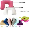 Wholesale PVC Inflatable travel pillow with eye mask and soundproof earplugs