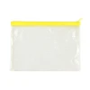 Wholesale pvc packaging bag, transparent clear promotional pvc zip bag