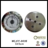 Wholesale Round Shape Cigar Accessories Themo Hygrometer