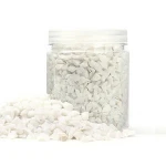 Wholesale snow white glass gravel for garden