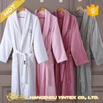 wholesale top quality 100%cotton hotel bathrobe