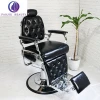 wholesale vintage style barber chair black barber chair vintage antique salon furniture chairs